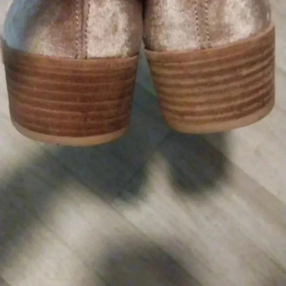 Dolce Vita Rose Velvet Boots Size 9 Boho Velvet Barbiecore - Picture 6 of 8